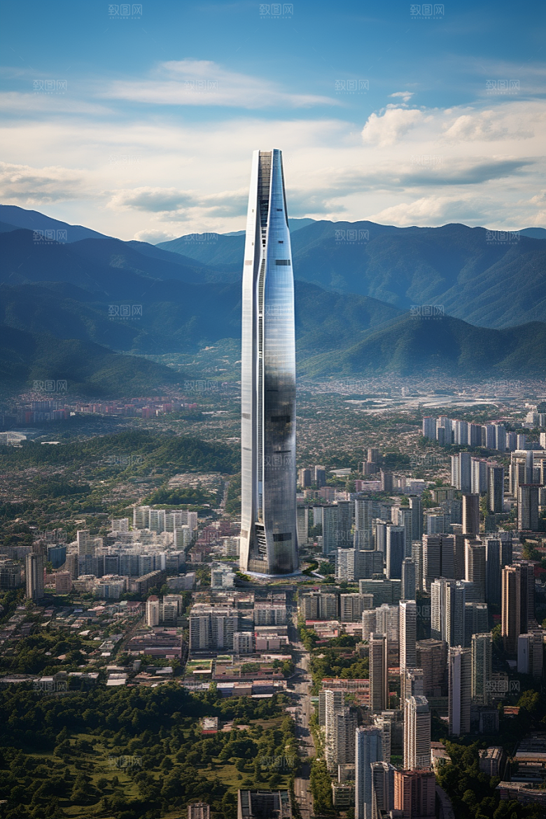 深圳城市风光景色风景摄影图