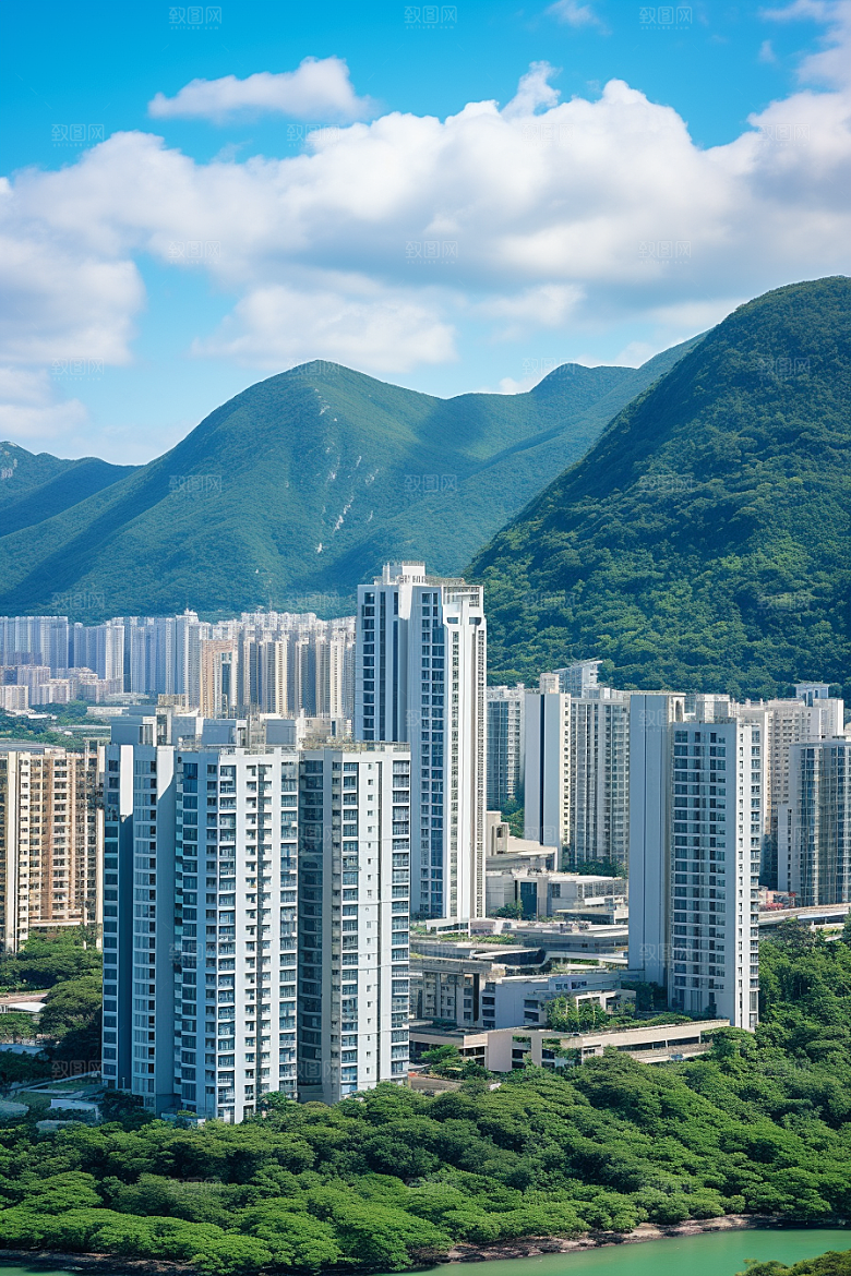 深圳城市风光都市旅行摄影图