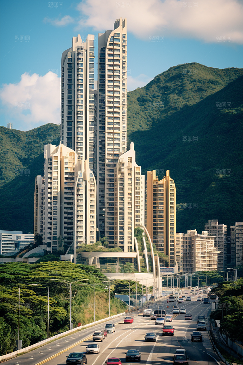 深圳城市风光风景景色摄影图