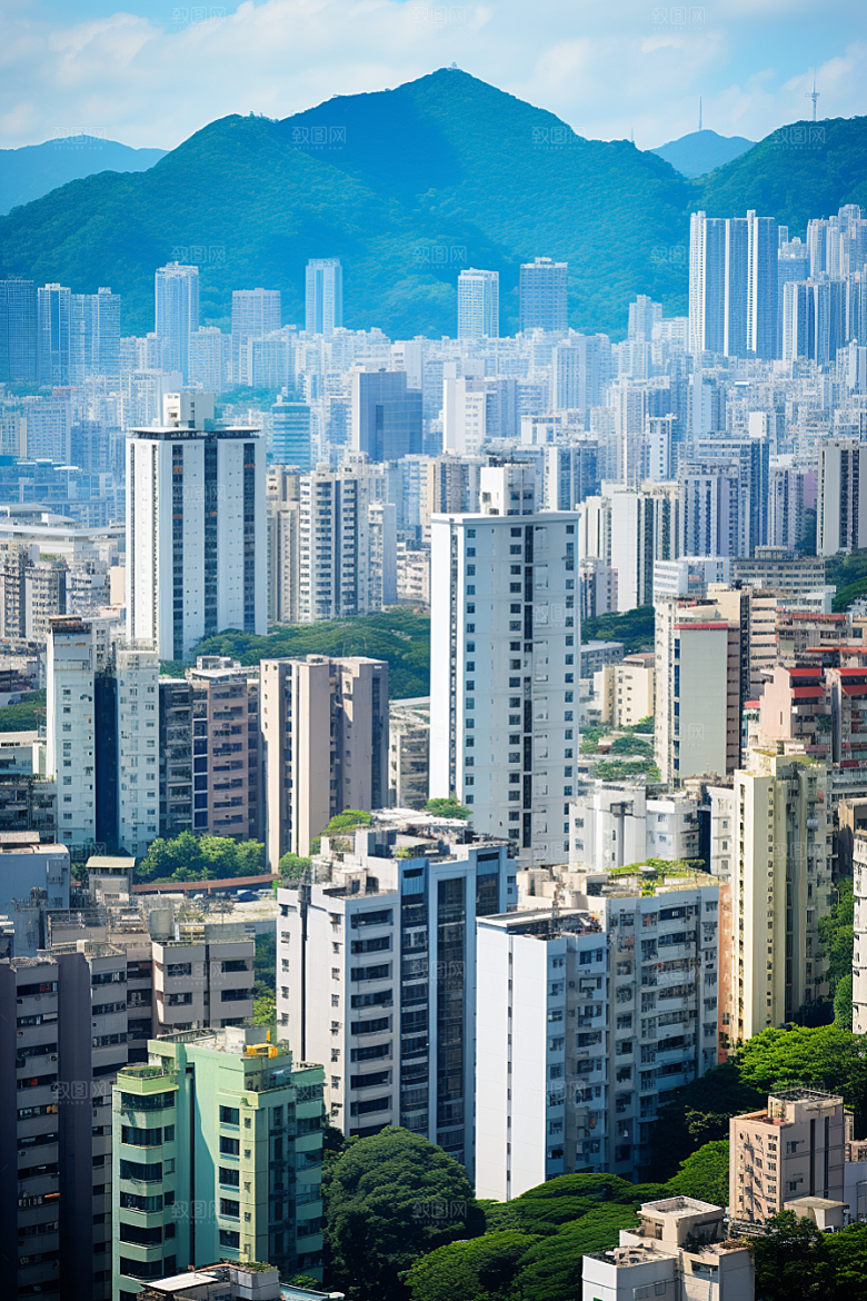 深圳城市风光国内游旅行摄影图