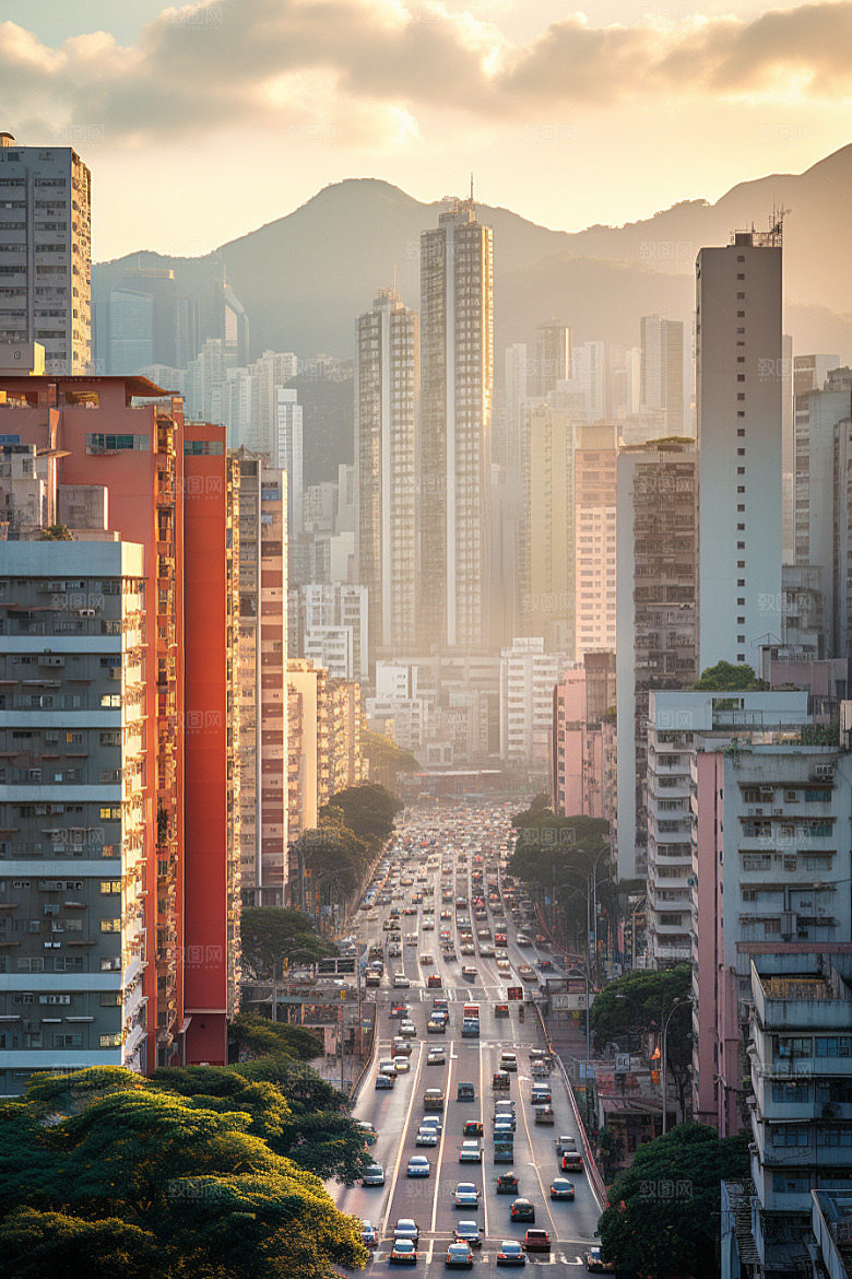深圳城市风光风景地标摄影图