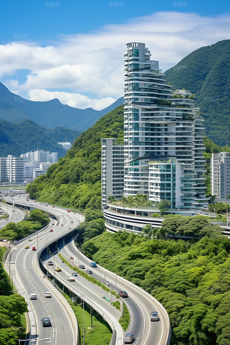 深圳城市风光旅游经济特区摄影图