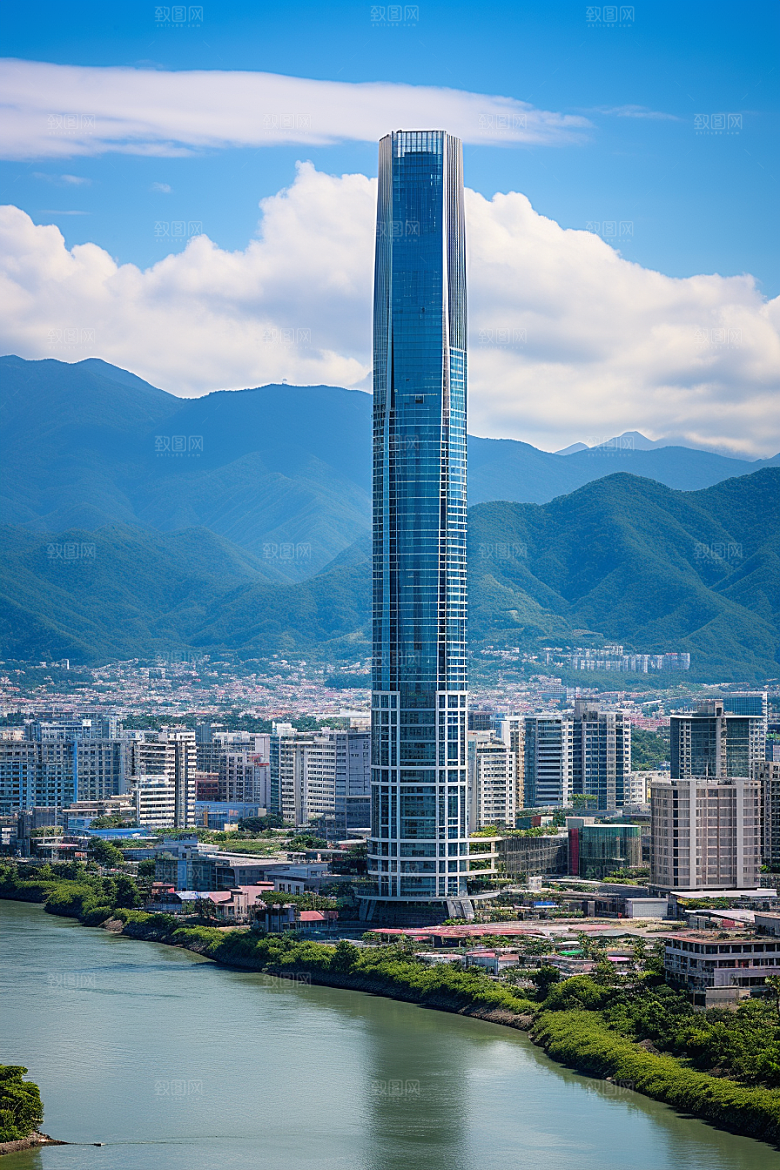 深圳城市风光国内游新城摄影图