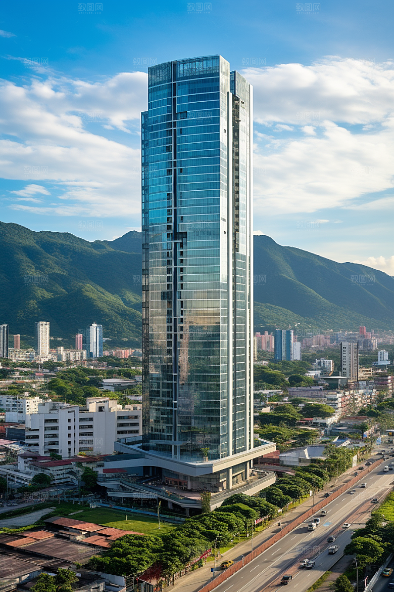 深圳城市风光高清景色摄影图