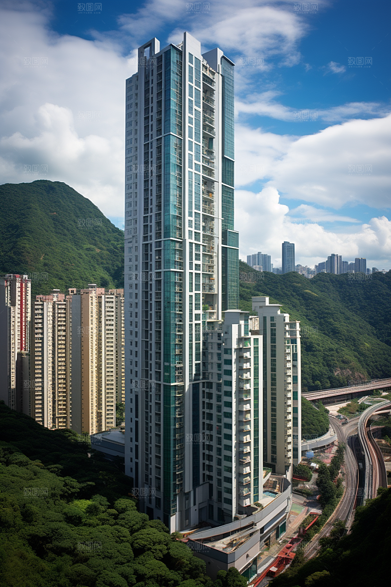 深圳城市风光都市经济特区摄影图