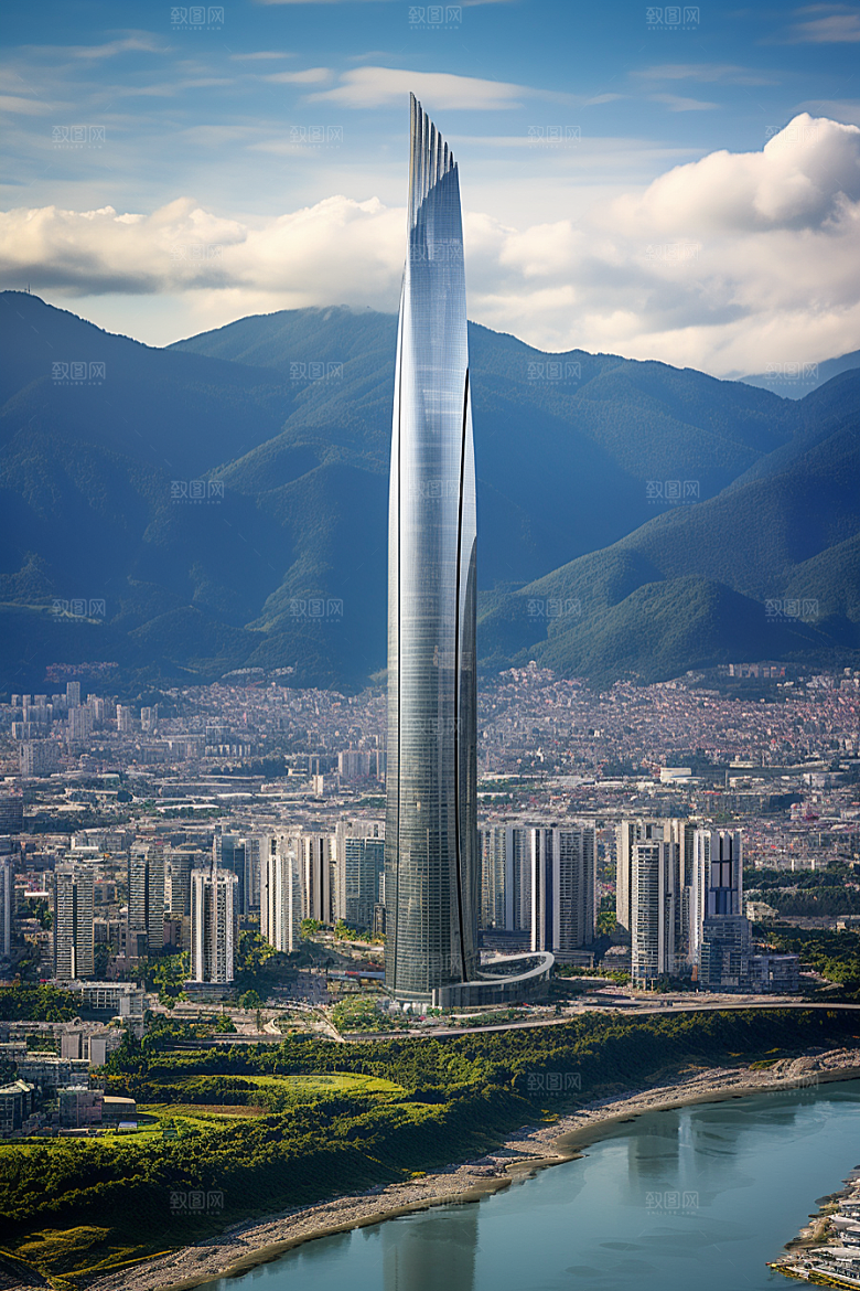 深圳城市风光旅行旅游摄影图