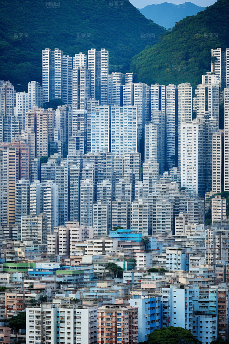 深圳城市风光高清都市摄影图