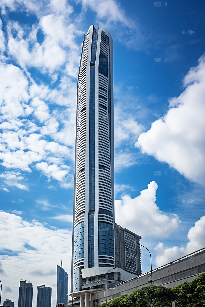 深圳城市风光旅游新城摄影图
