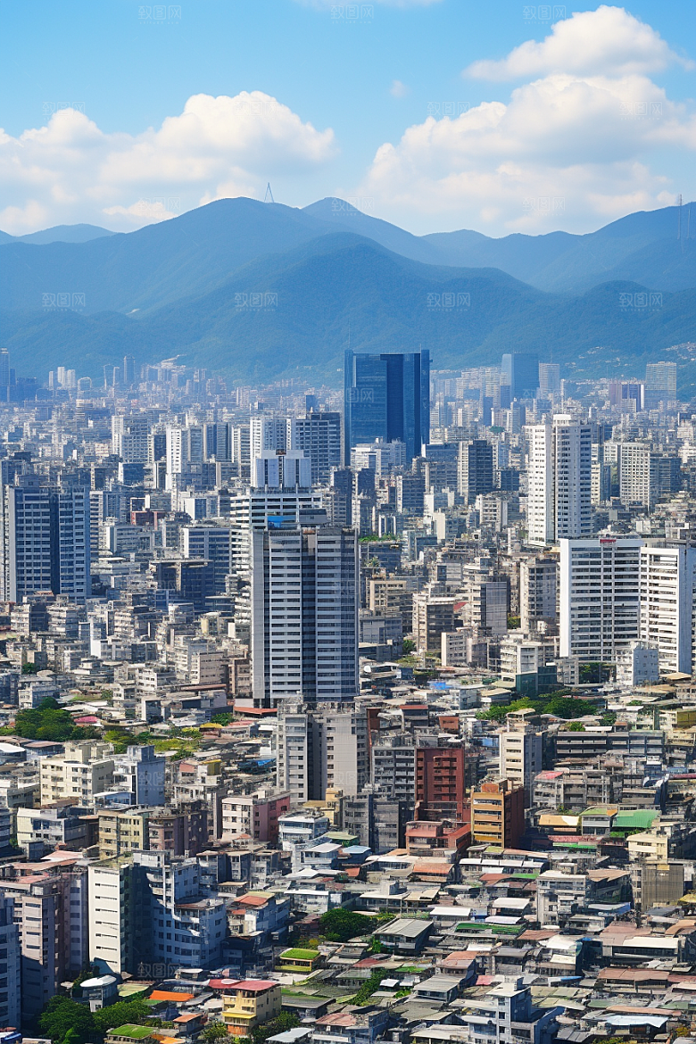 深圳城市风光经济特区现代化摄影图