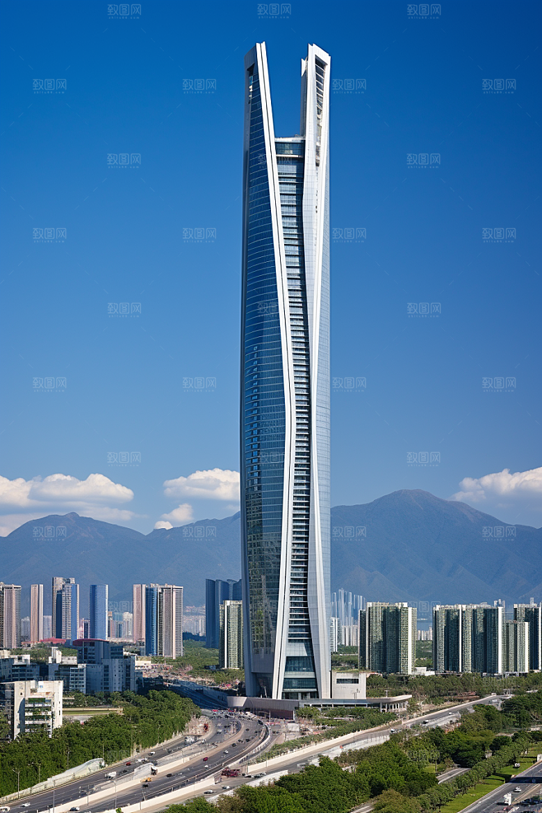 深圳城市风光风景国内游摄影图