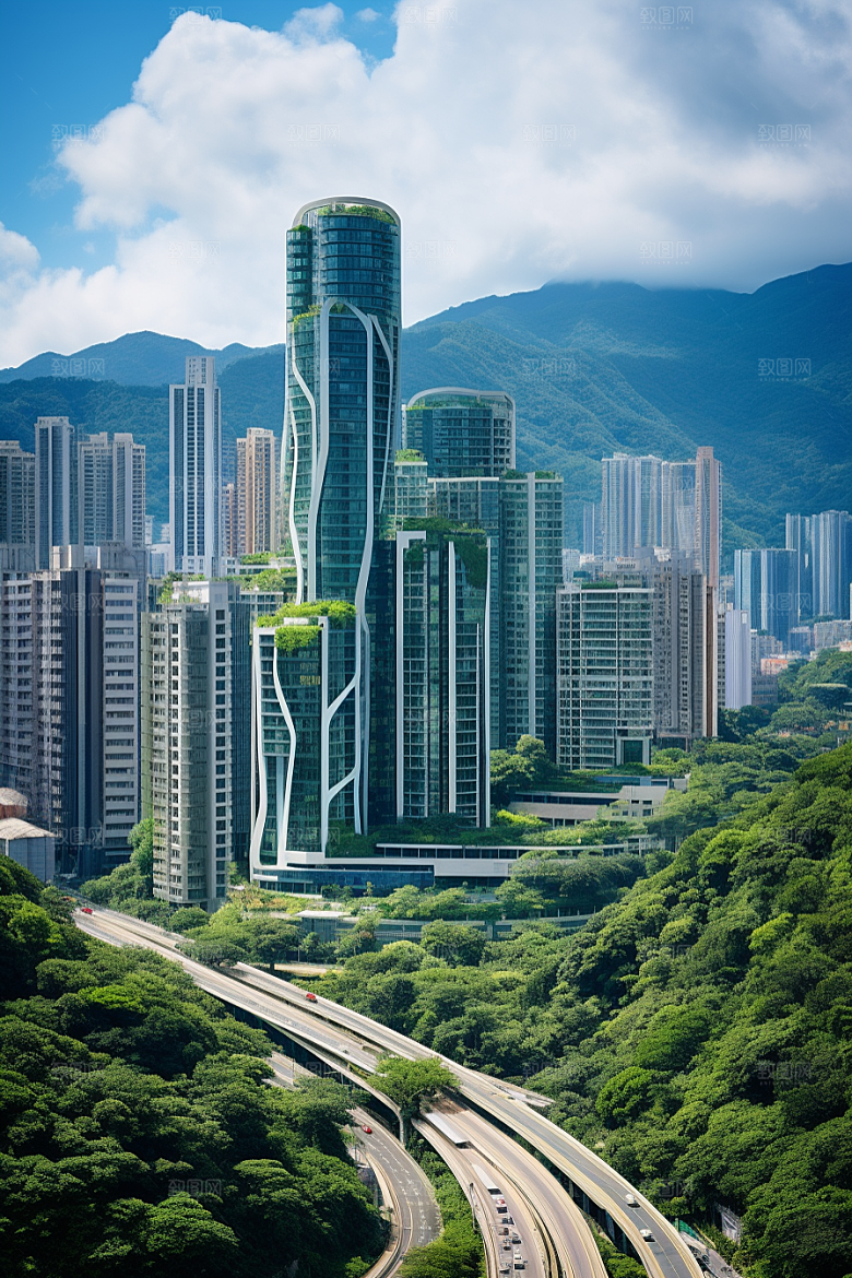 深圳城市风光国内游经济特区摄影图