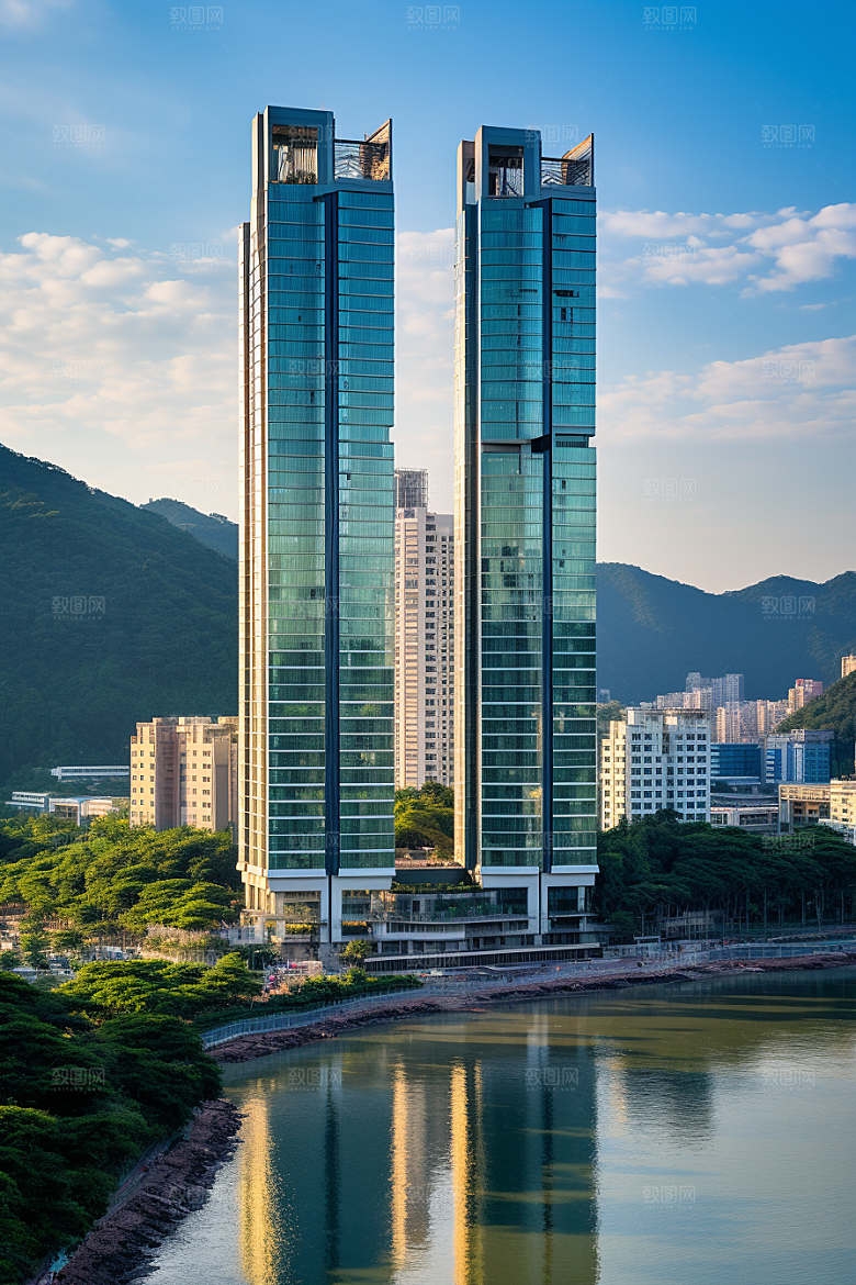 深圳城市风光旅游旅行摄影图