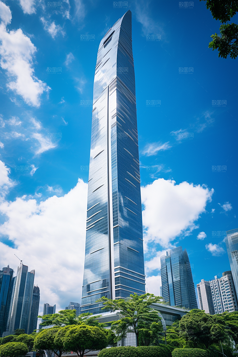 深圳城市风光地标风景摄影图
