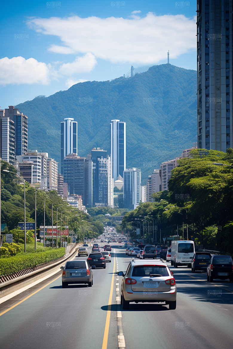 深圳城市风光国内游地标摄影图