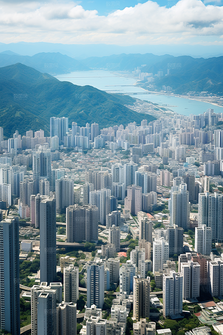 深圳城市风光风景经济特区摄影图