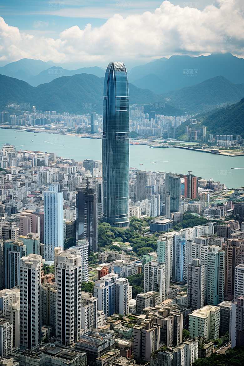 深圳城市风光国内游经济特区摄影图