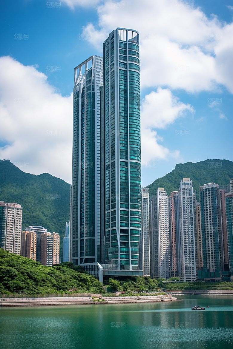 深圳城市风光都市风景摄影图