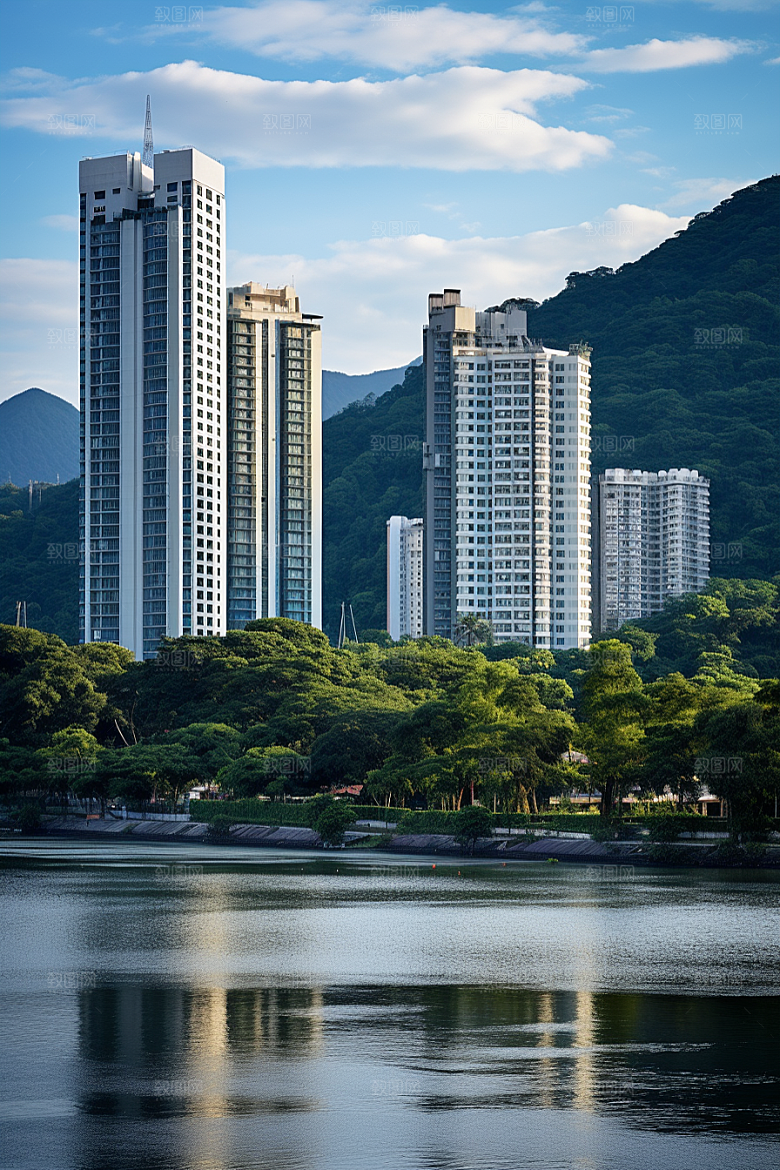 深圳城市风光高清地标摄影图