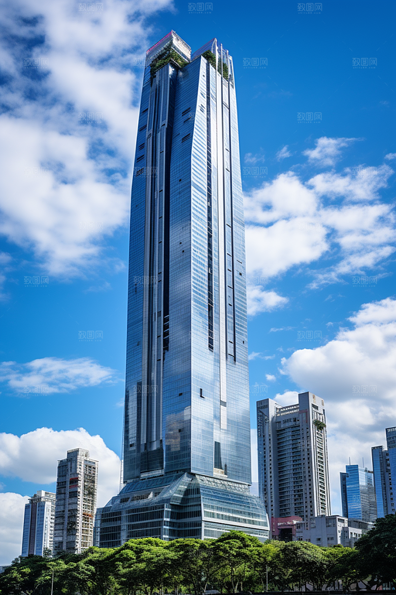 深圳城市风光旅行风景摄影图