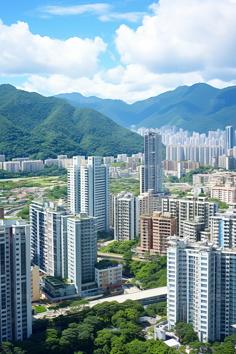深圳城市风光高清旅游摄影图