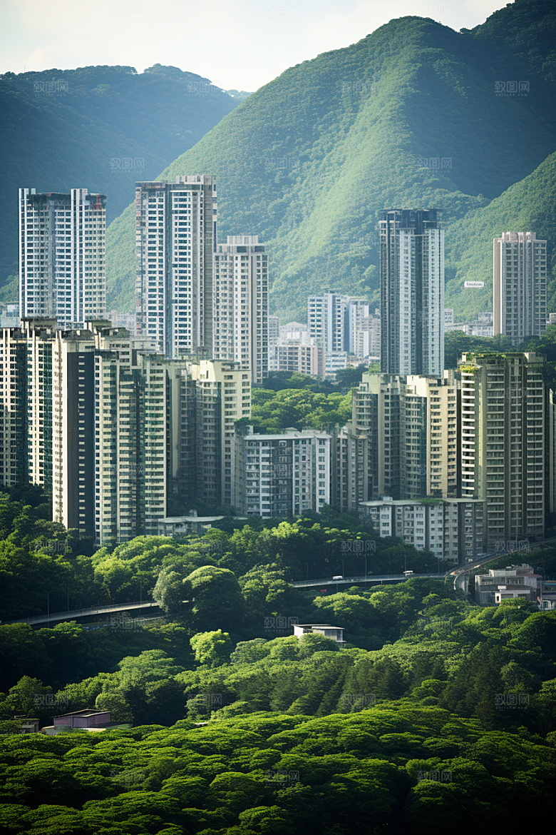 深圳城市风光新城国内游摄影图