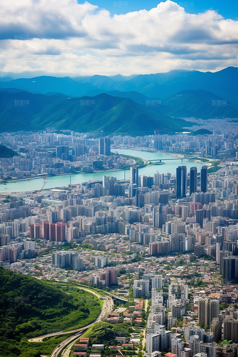深圳城市风光国内游经济特区摄影图