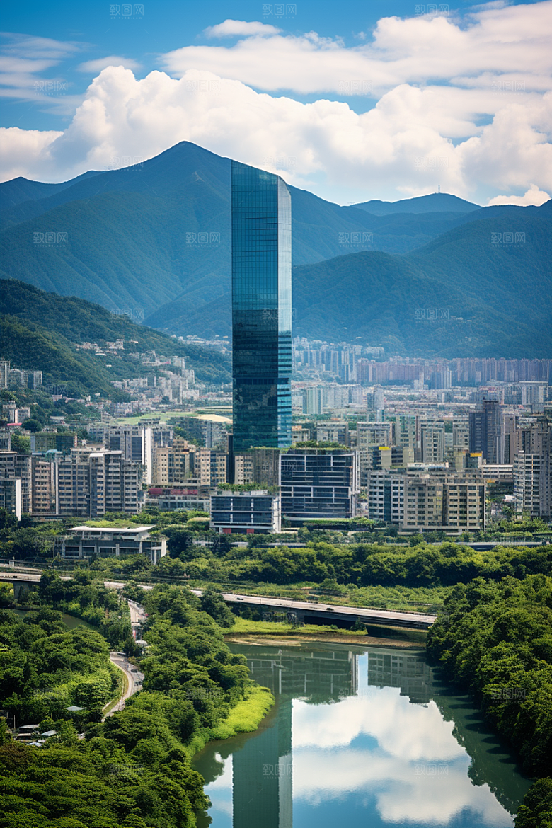 深圳城市风光现代化国内游摄影图