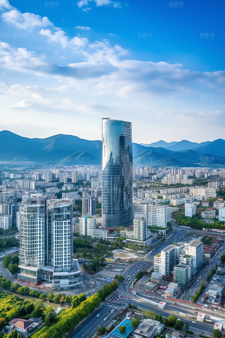 深圳城市风光高清经济特区摄影图