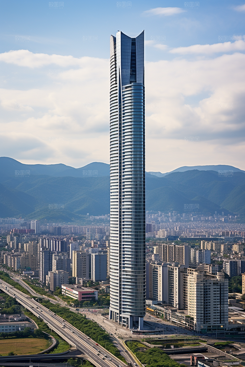 深圳城市风光地标风景摄影图