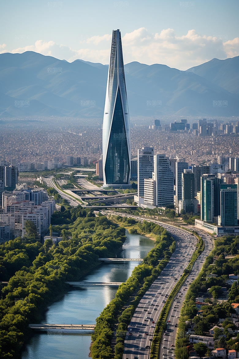 深圳城市风光新城国内游摄影图
