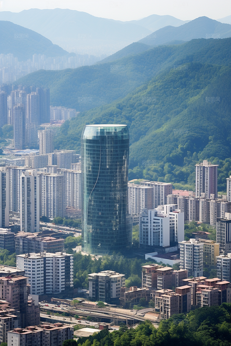 深圳城市风光风景旅行摄影图