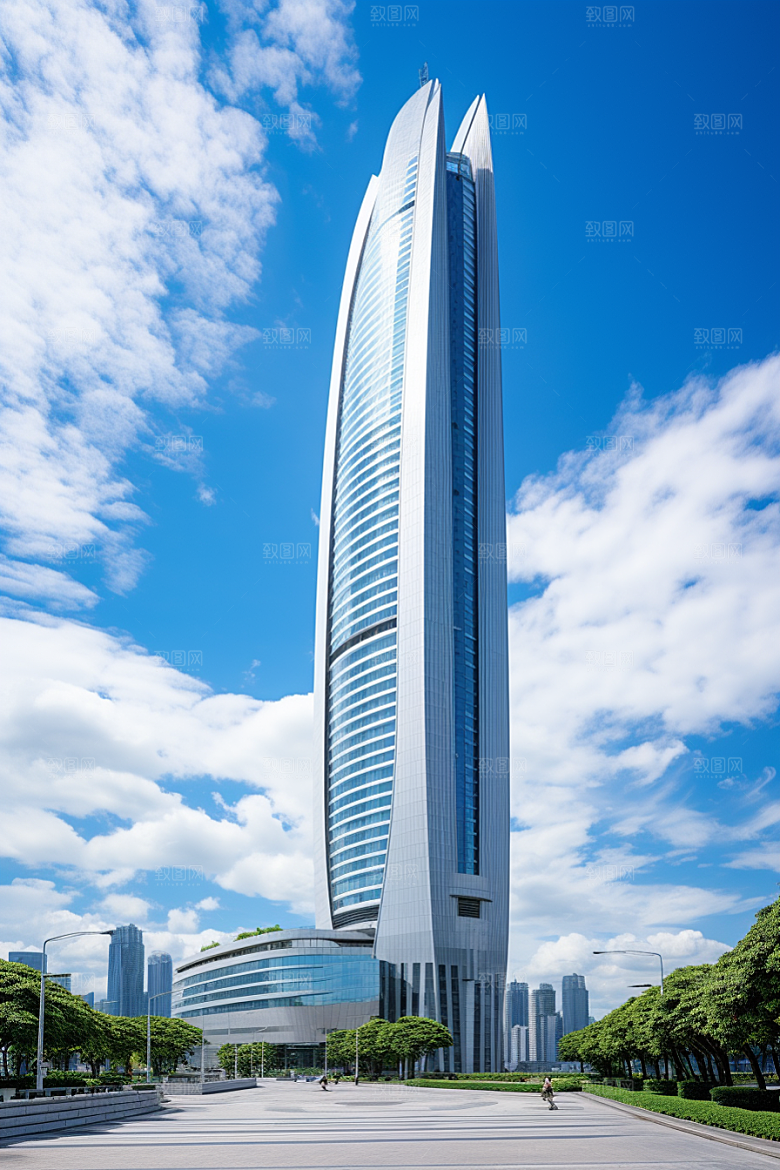 深圳城市风光新城景色摄影图