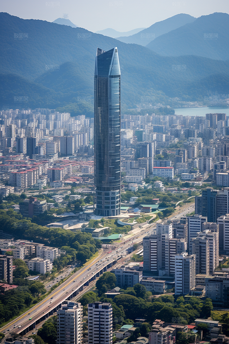 深圳城市风光都市国内游摄影图