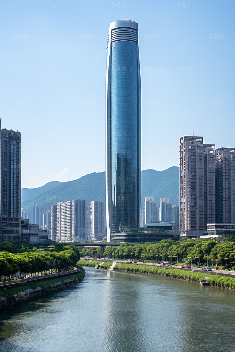 深圳城市风光国内游高清摄影图