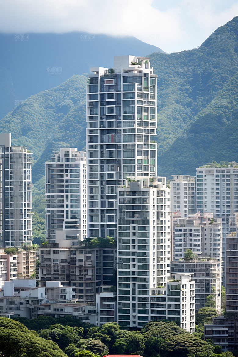 深圳城市风光国内游新城摄影图