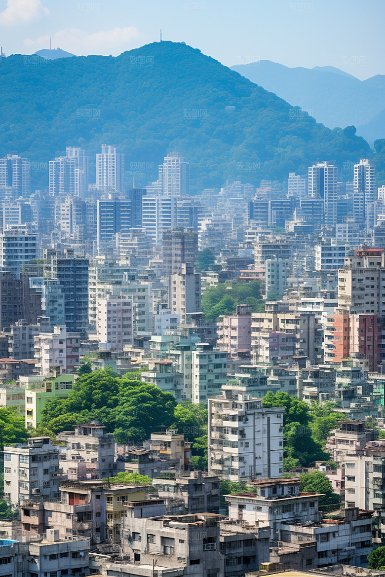 深圳城市风光都市景色摄影图