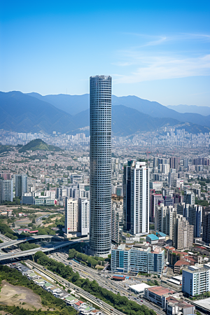 深圳城市风光现代化都市摄影图