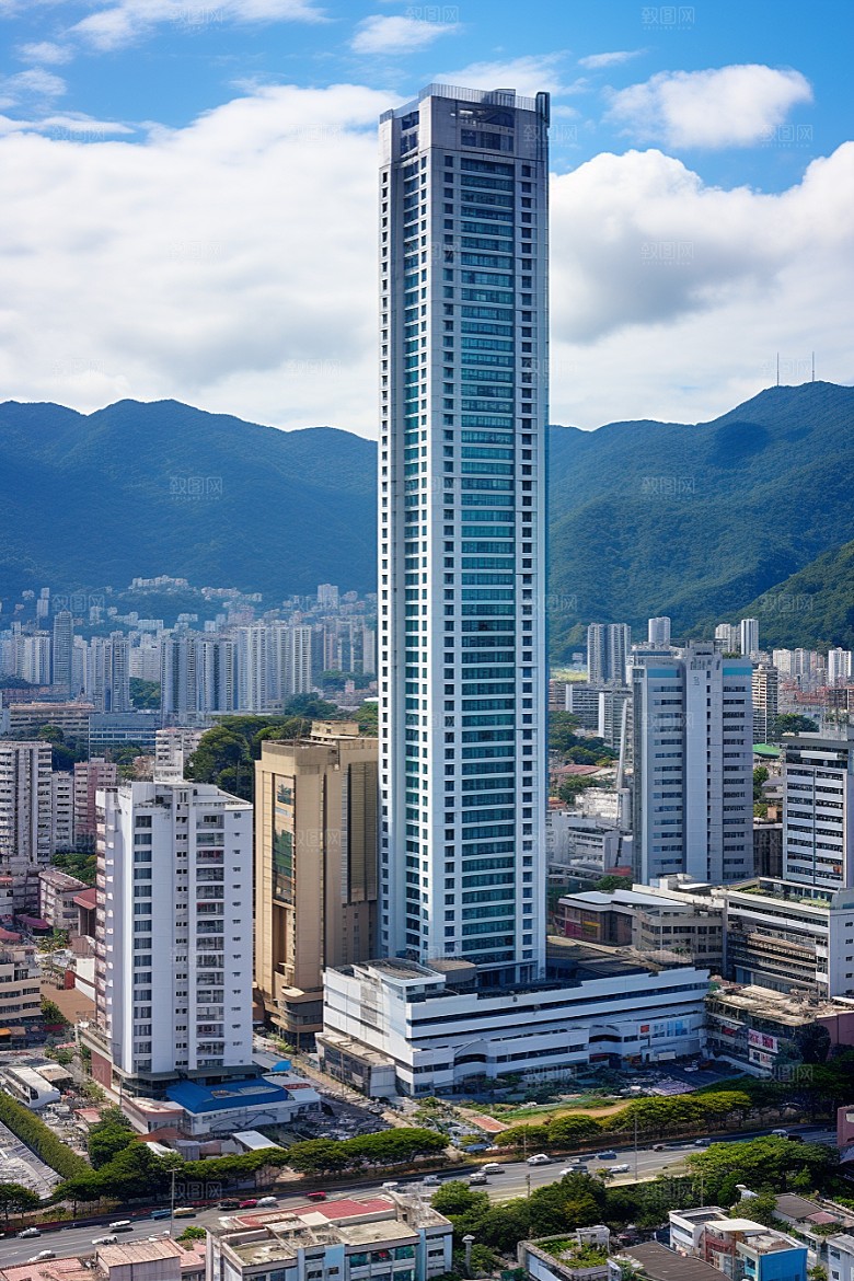 深圳城市风光旅行都市摄影图