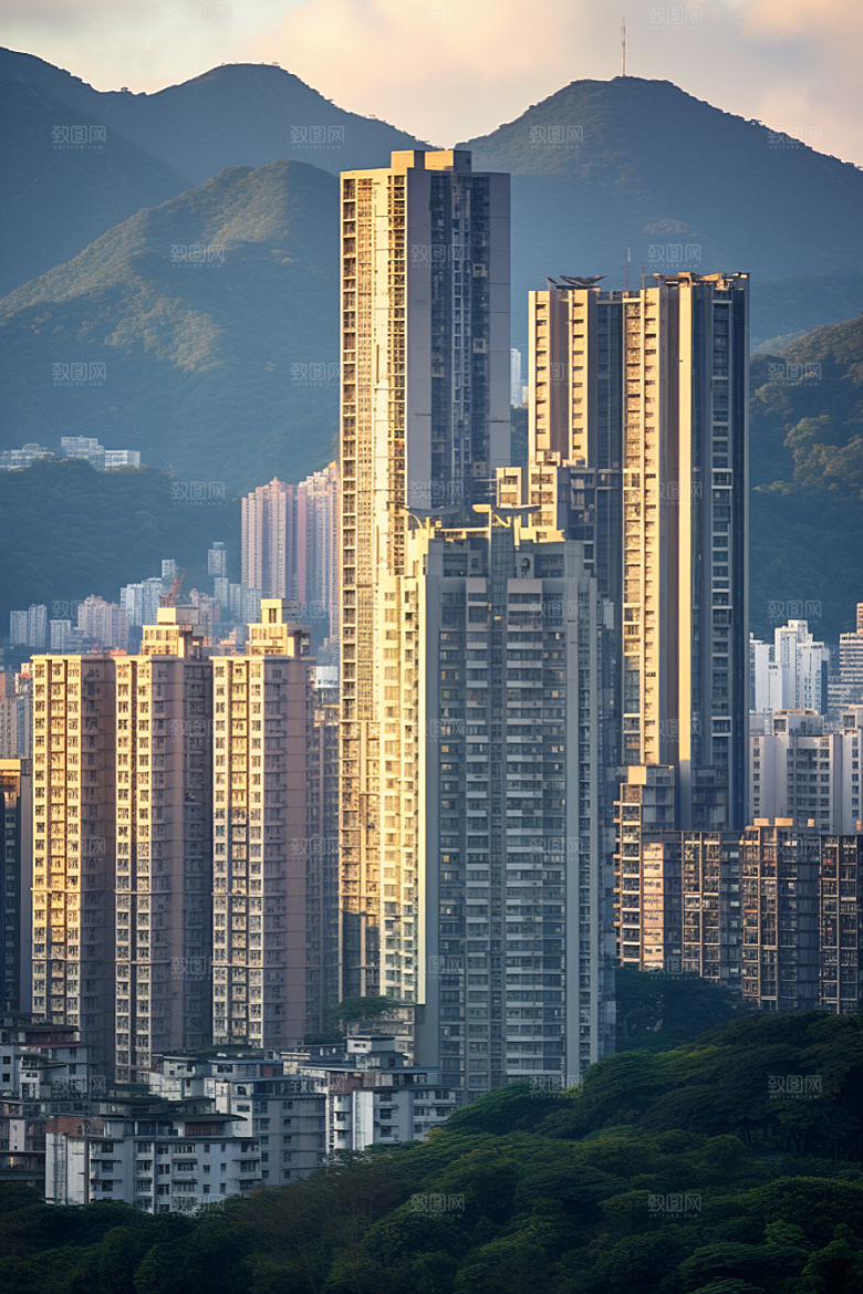 深圳城市风光旅游景色摄影图