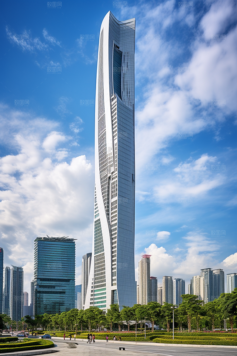 深圳城市风光地标高清摄影图