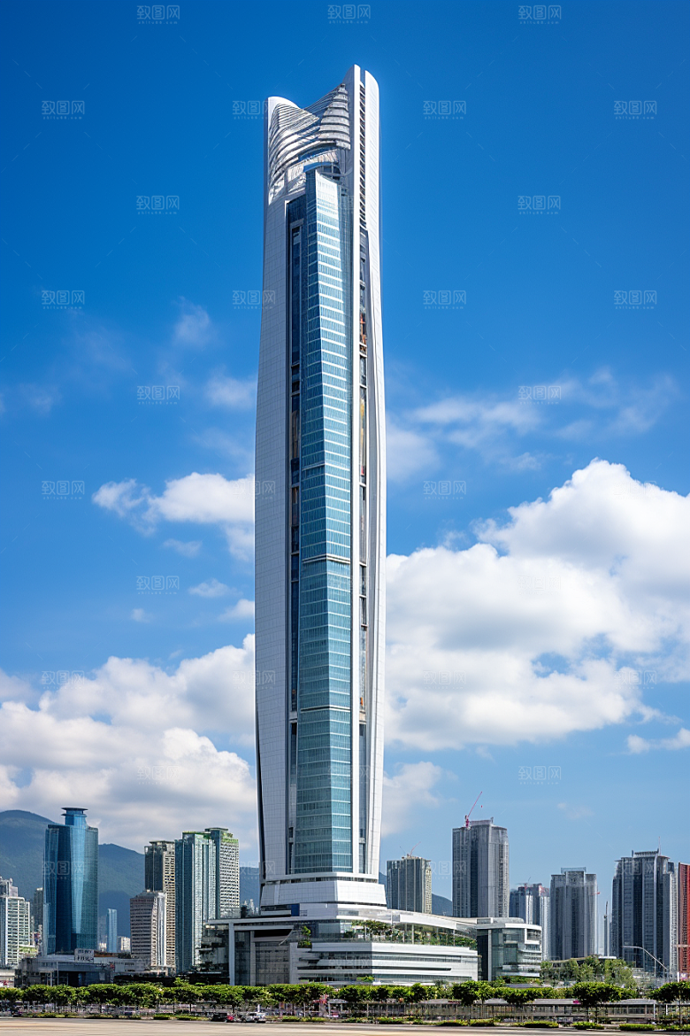 深圳城市风光新城国内游摄影图