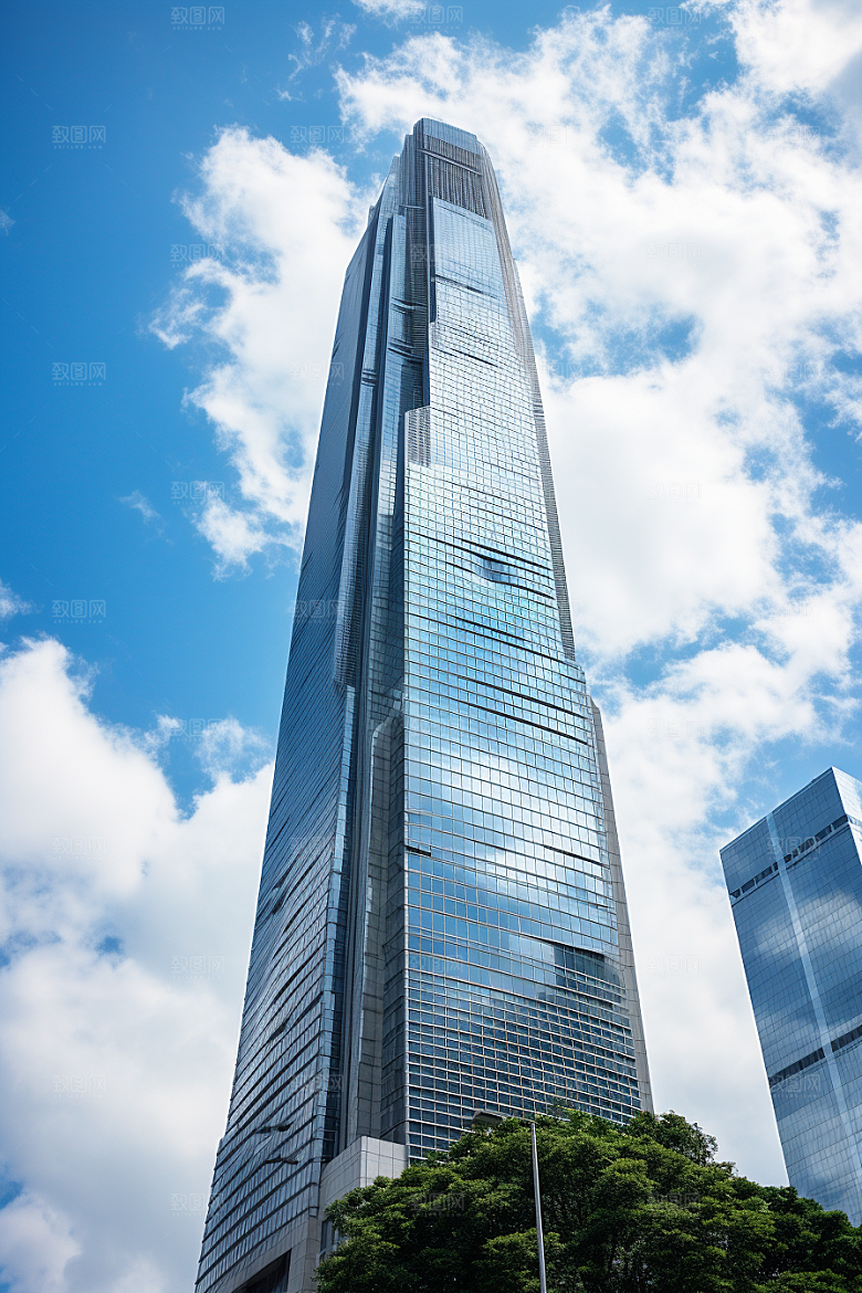 深圳城市风光经济特区新城摄影图