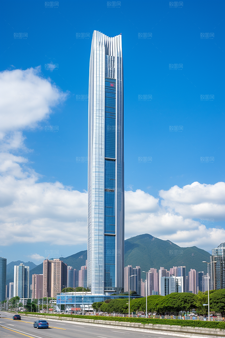 深圳城市风光风景旅游摄影图