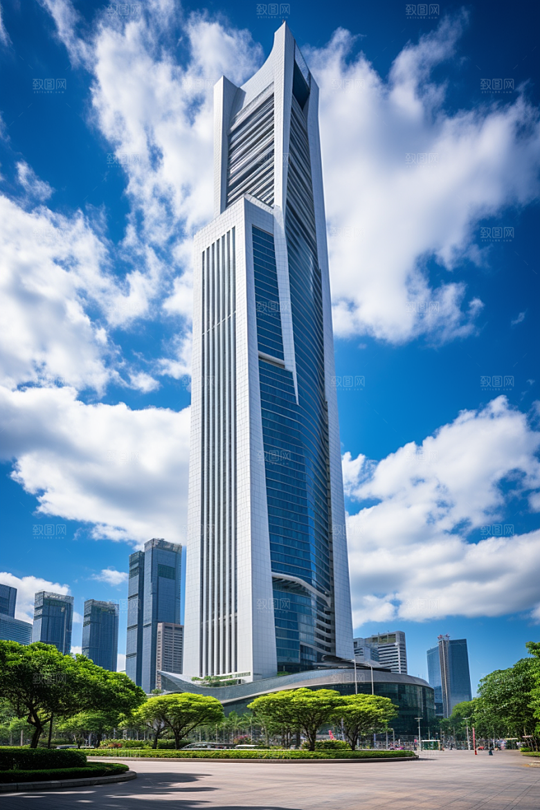 深圳城市风光经济特区地标摄影图
