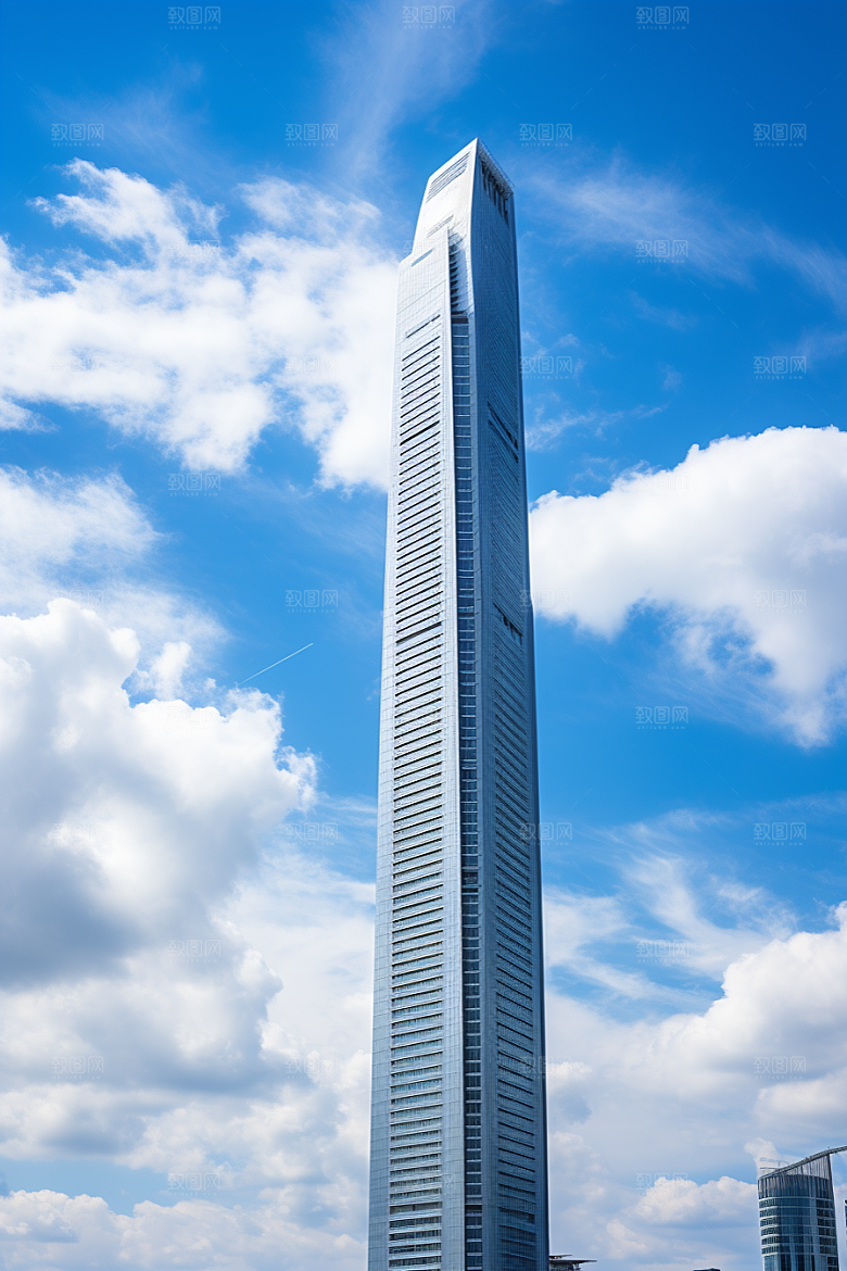 深圳城市风光现代化新城摄影图