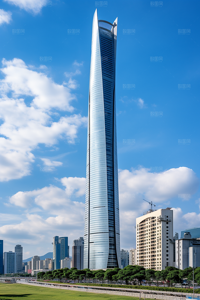 深圳城市风光旅游风景摄影图