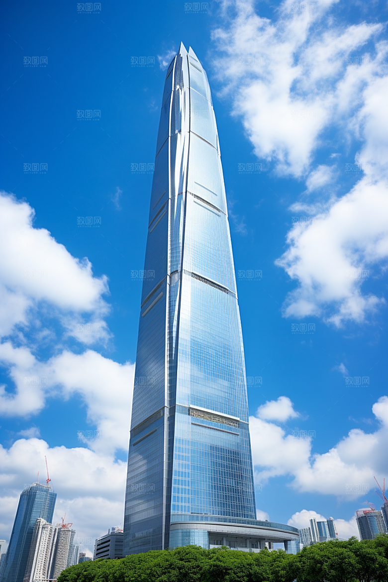 深圳城市风光风景地标摄影图