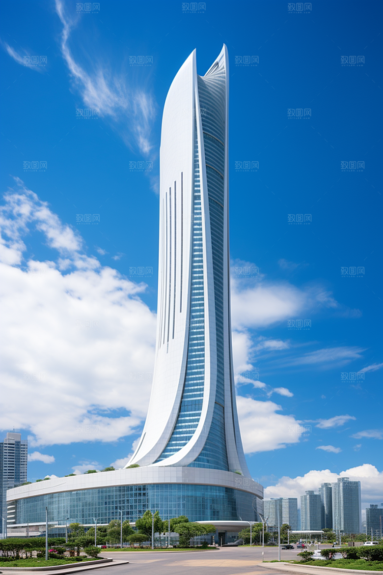 深圳城市风光风景地标摄影图