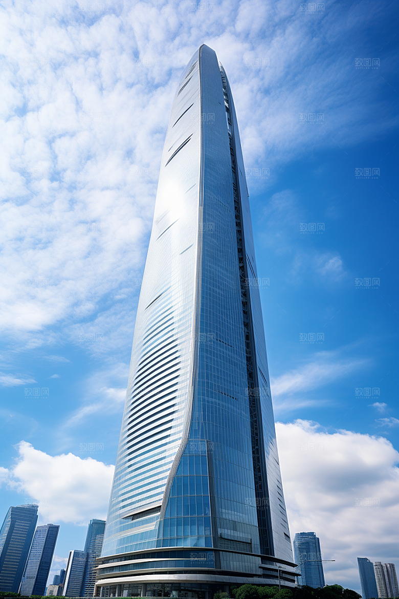 深圳城市风光新城现代化摄影图