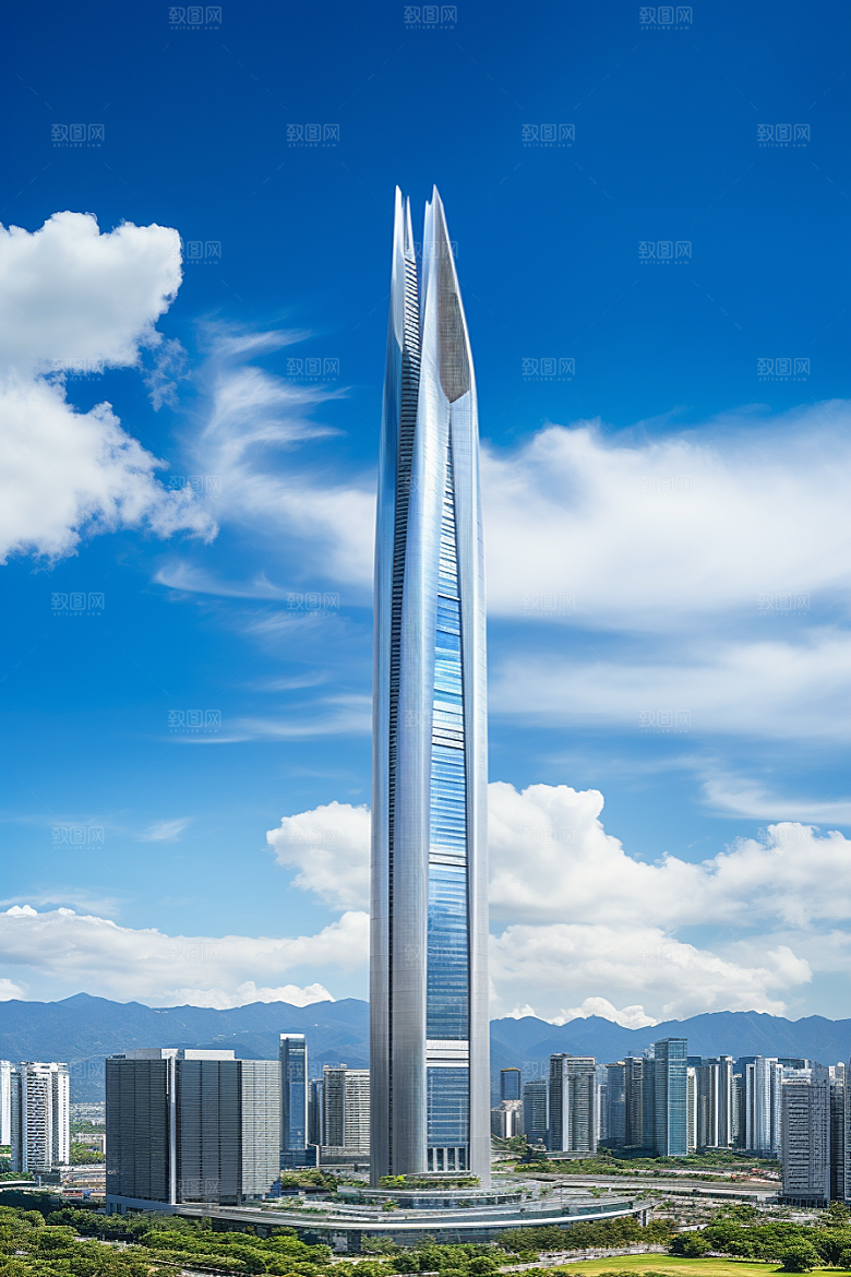 深圳城市风光地标国内游摄影图